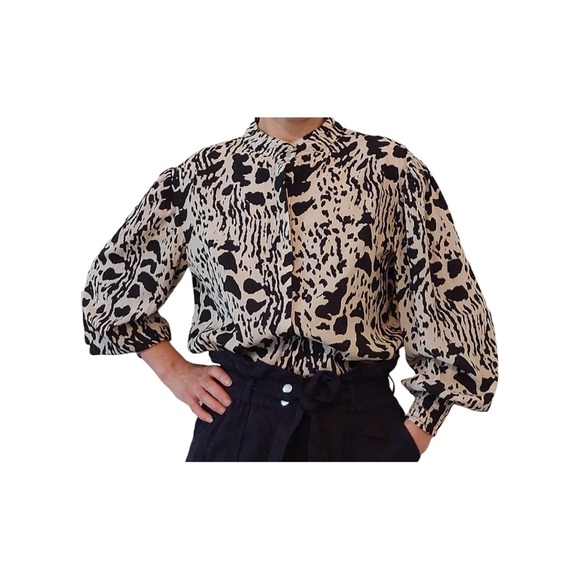 Print blouse - Picture 3 of 4